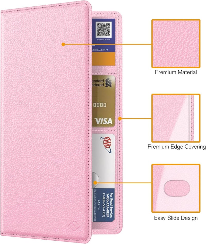 FINPAC Car Registration and Insurance Card Holder, Vehicle Glove Box Card Organizer Wallet Automobile Accessories for License - Image 3